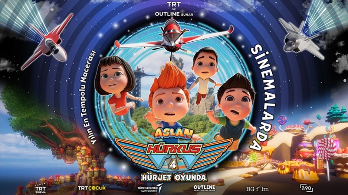 Aslan Hürkuş 4: Hürjet Oyunda Animasyon Filmi